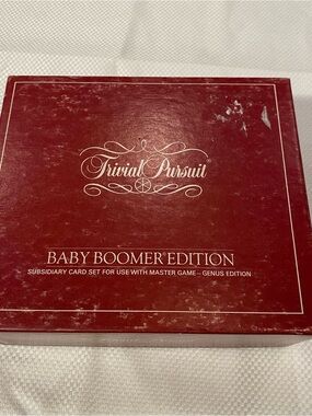 Trivial Pursuit Baby Boomer Edition - Red